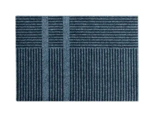 Heymat Doormat Løype Stormy Blue, 60x85cm