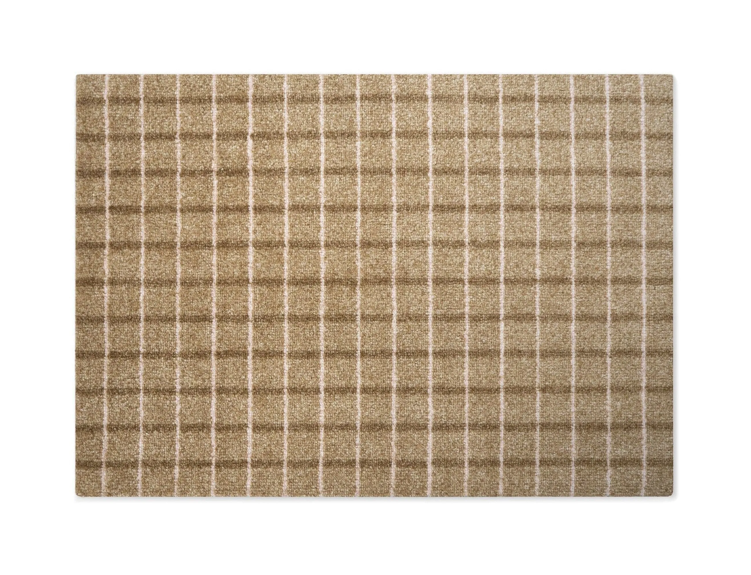 Heymat Grid Doormat Chocolate Strawberry, 85x115 Cm