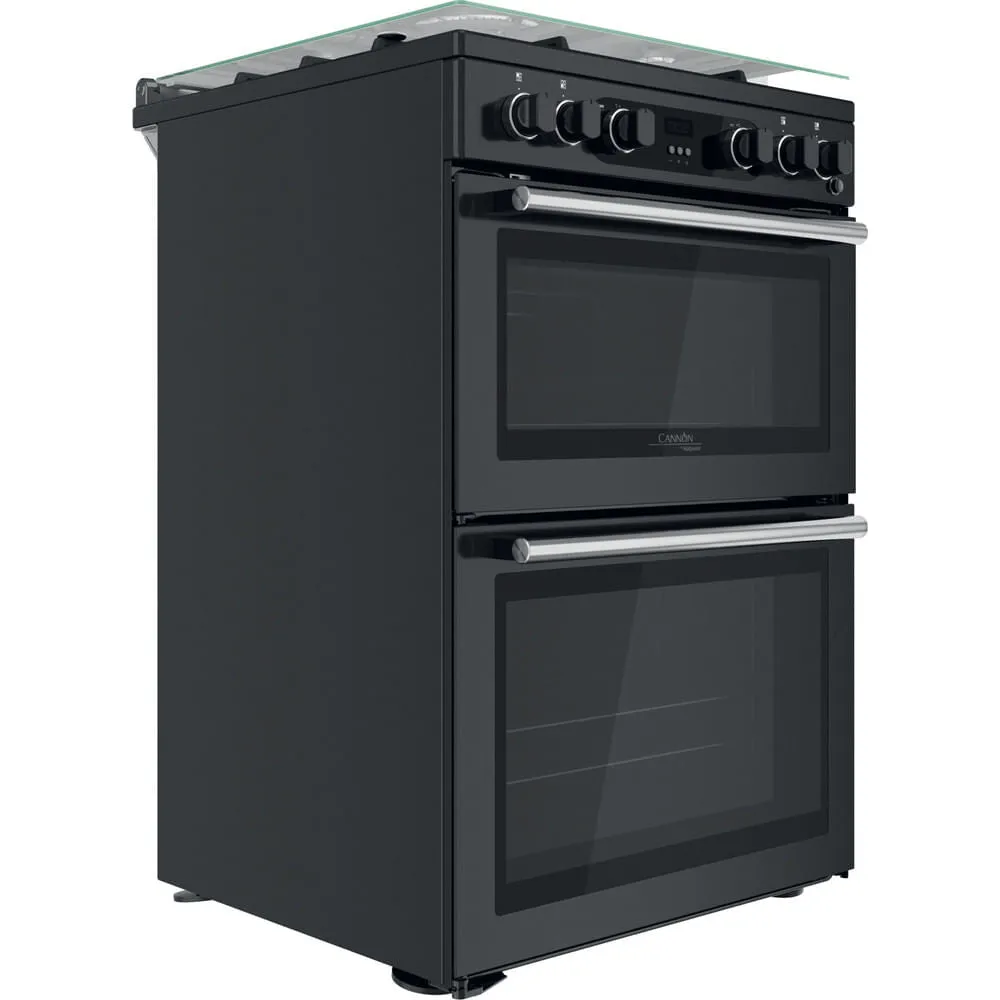 Hotpoint CD67G0C2CA/UK Freestanding Gas Cooker - Grey