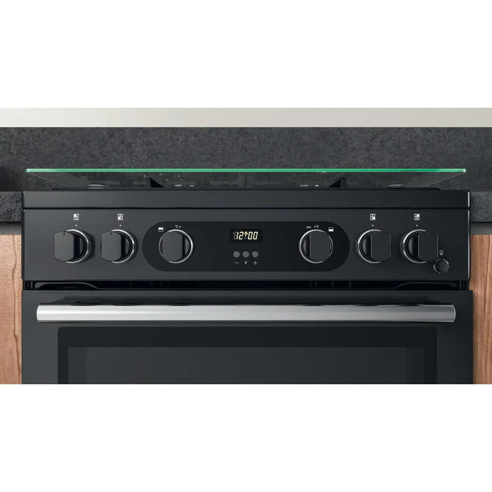 Hotpoint CD67G0C2CA/UK Freestanding Gas Cooker - Grey