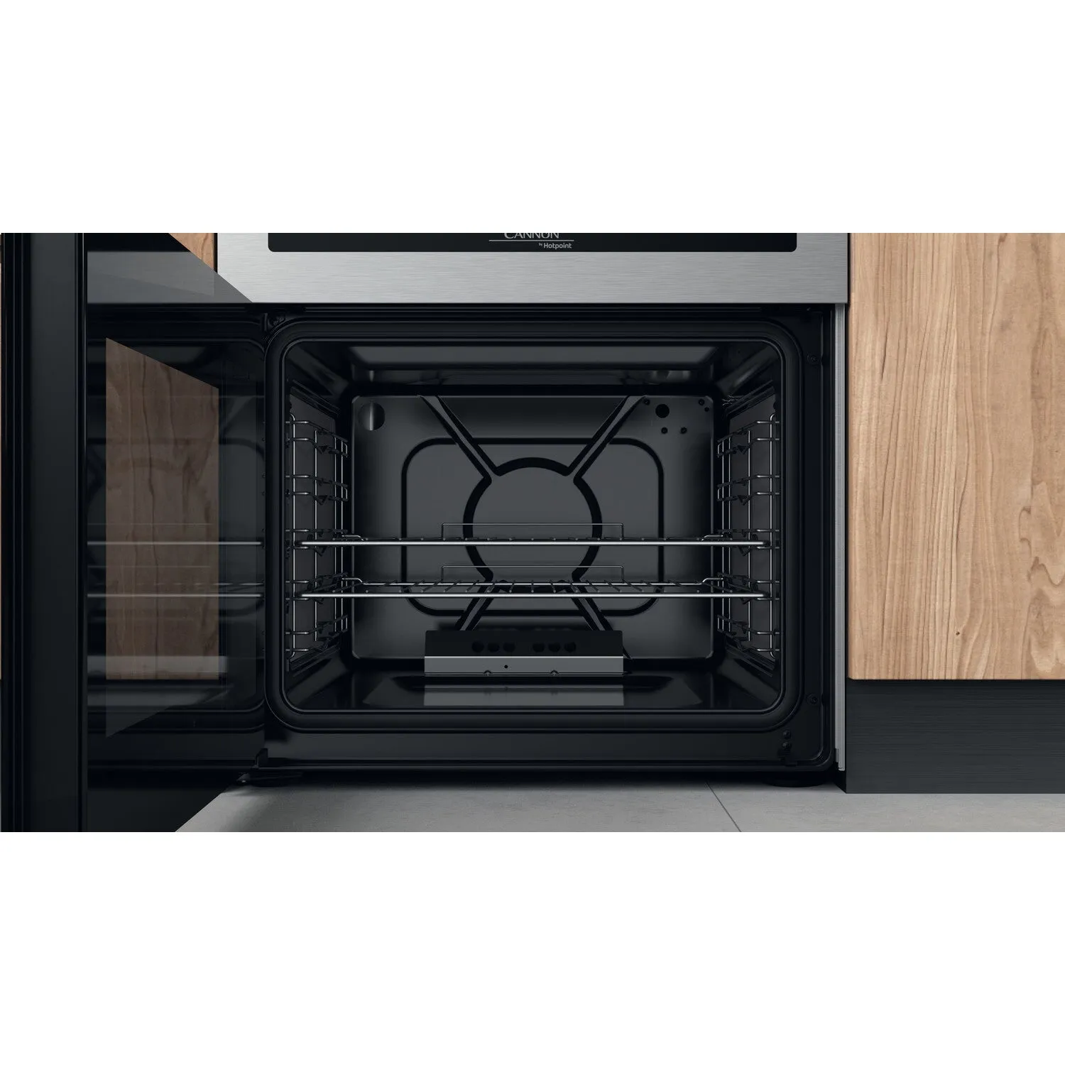 Hotpoint CD67G0CCX/UK Freestanding Gas Cooker - Silver