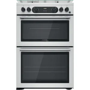 Hotpoint CD67G0CCX/UK Freestanding Gas Cooker - Silver