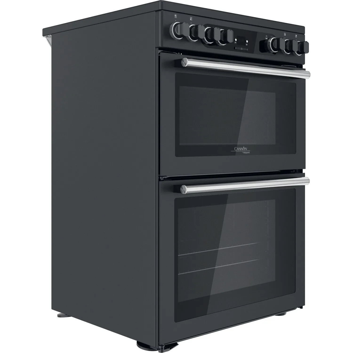 Hotpoint CD67V9H2CA/UK Freestanding Electric Ceramic Cooker - Black