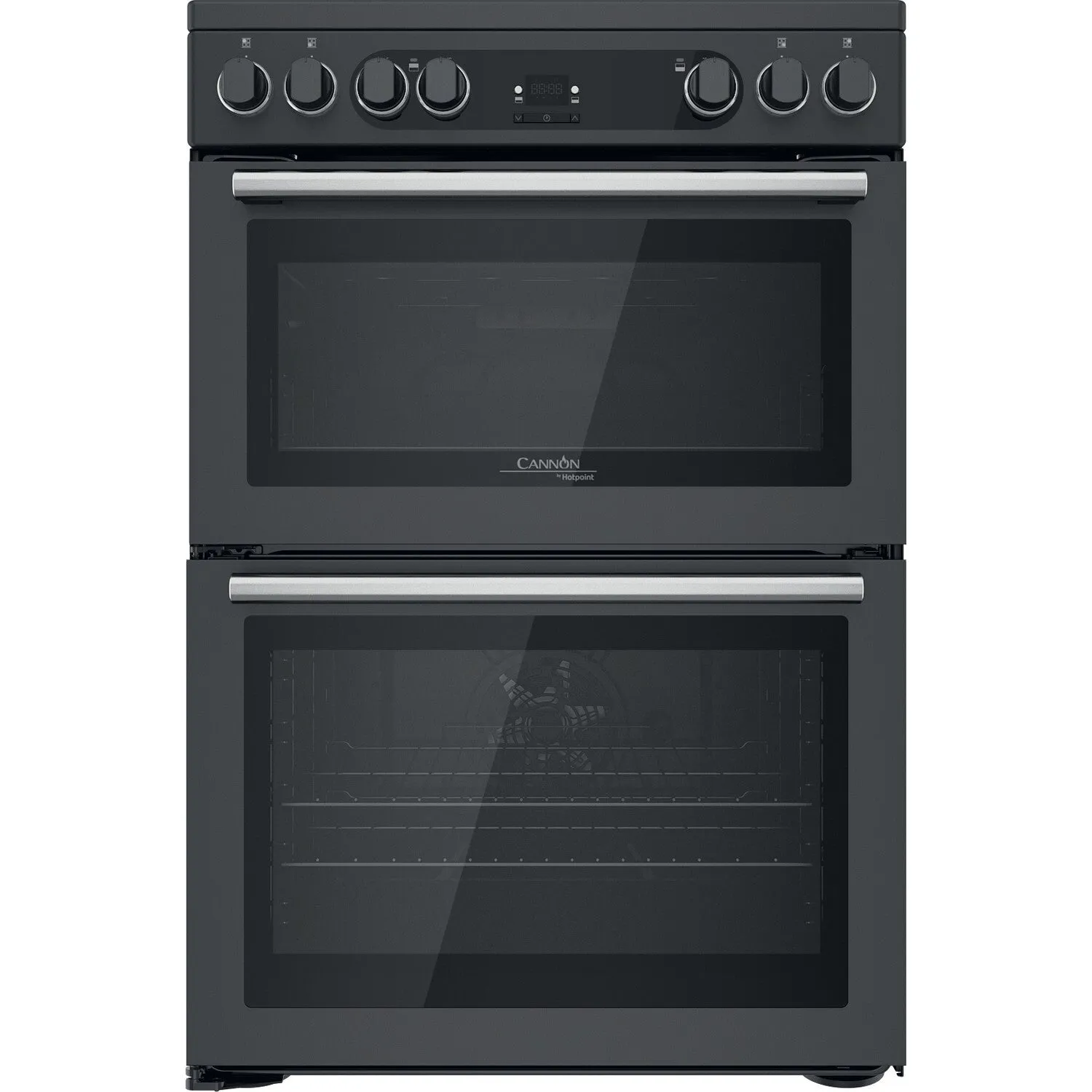 Hotpoint CD67V9H2CA/UK Freestanding Electric Ceramic Cooker - Black