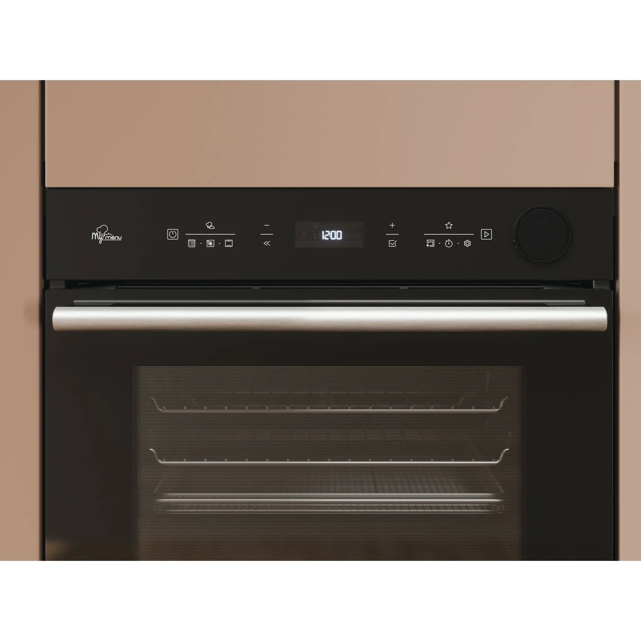 Hotpoint Class 4 SI4S 854 C BL Built-In Electric Oven - Air Fry, Active Steam, Black