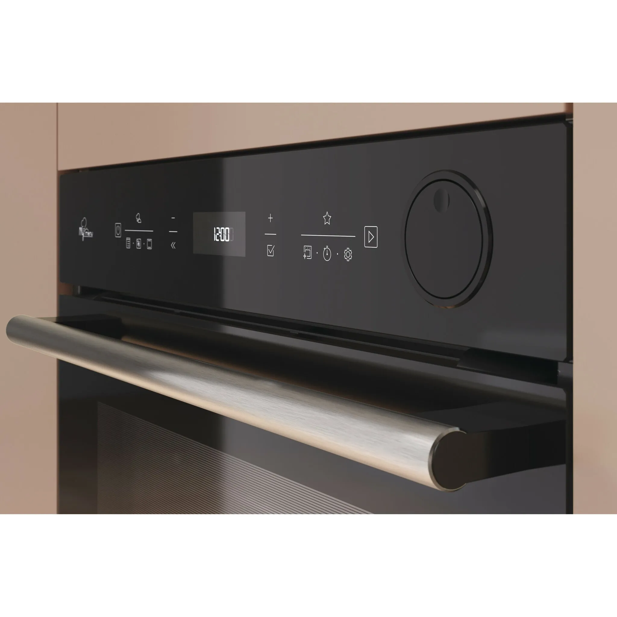 Hotpoint Class 4 SI4S 854 C BL Built-In Electric Oven - Air Fry, Active Steam, Black