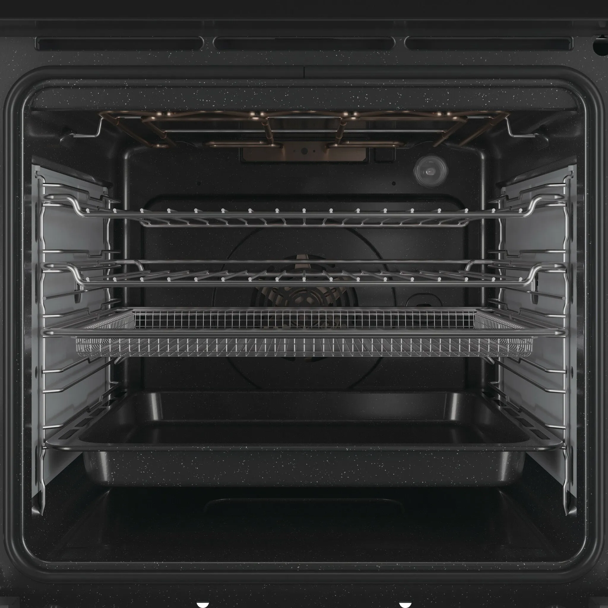 Hotpoint Class 4 SI4S 854 C BL Built-In Electric Oven - Air Fry, Active Steam, Black