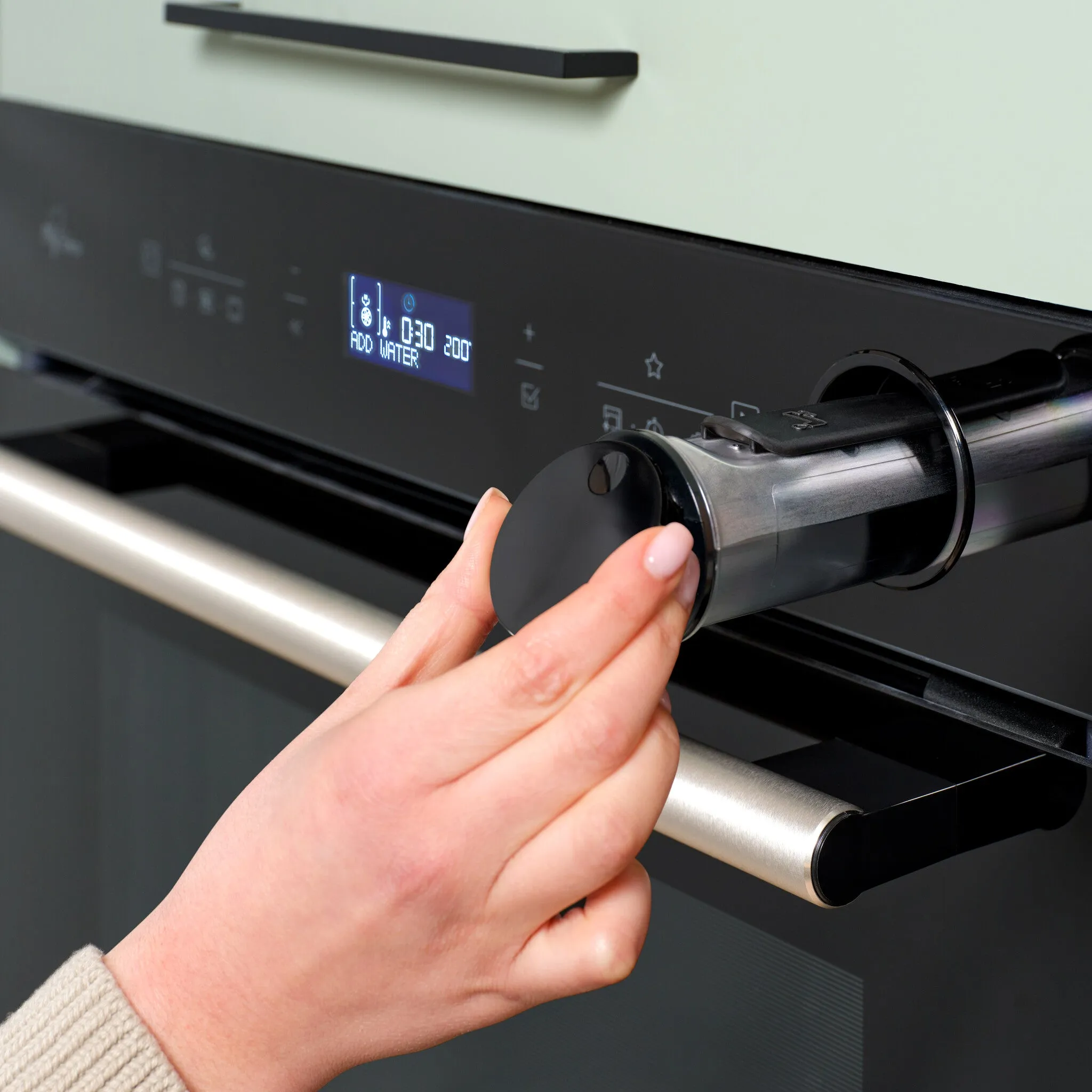 Hotpoint Class 4 SI4S 854 C BL Built-In Electric Oven - Air Fry, Active Steam, Black