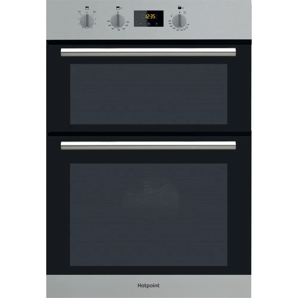 Hotpoint DD2 540 IX Built-In 74L Electric Double Oven - Stainless Steel