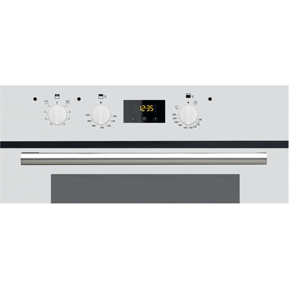 Hotpoint DD2 540 WH Built-In 116L Electric Double Oven - White