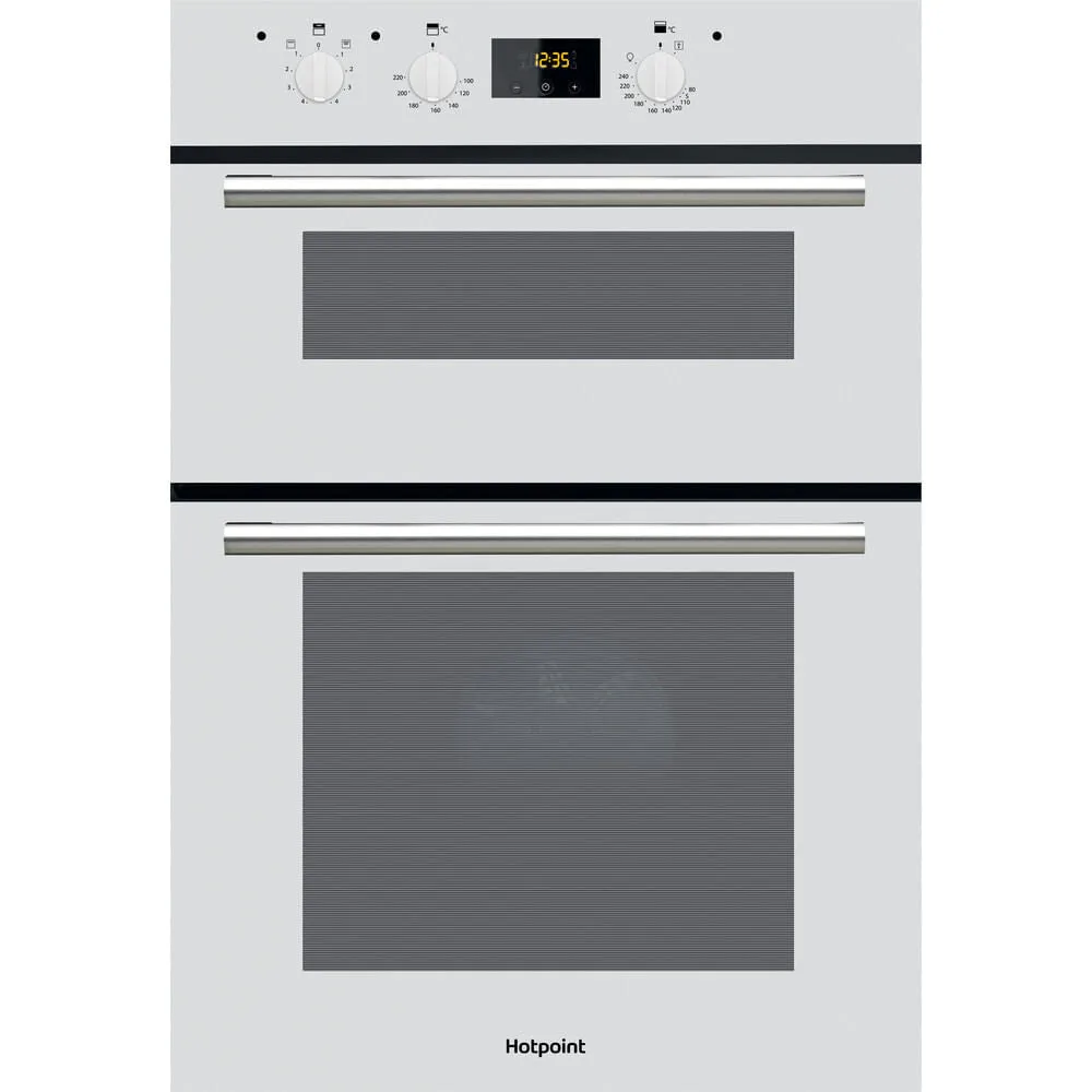 Hotpoint DD2 540 WH Built-In 116L Electric Double Oven - White