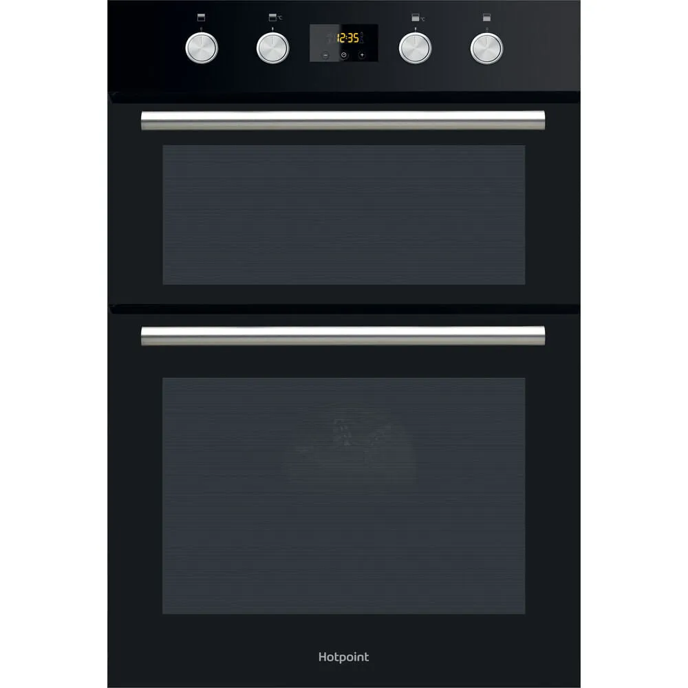 Hotpoint DD2 844 C BL Built-In 112L Electric Double Oven - Black