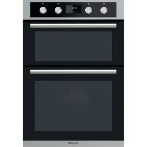 Hotpoint DD2 844 C IX Built-In 112L Electric Double Oven - 1650W, Black