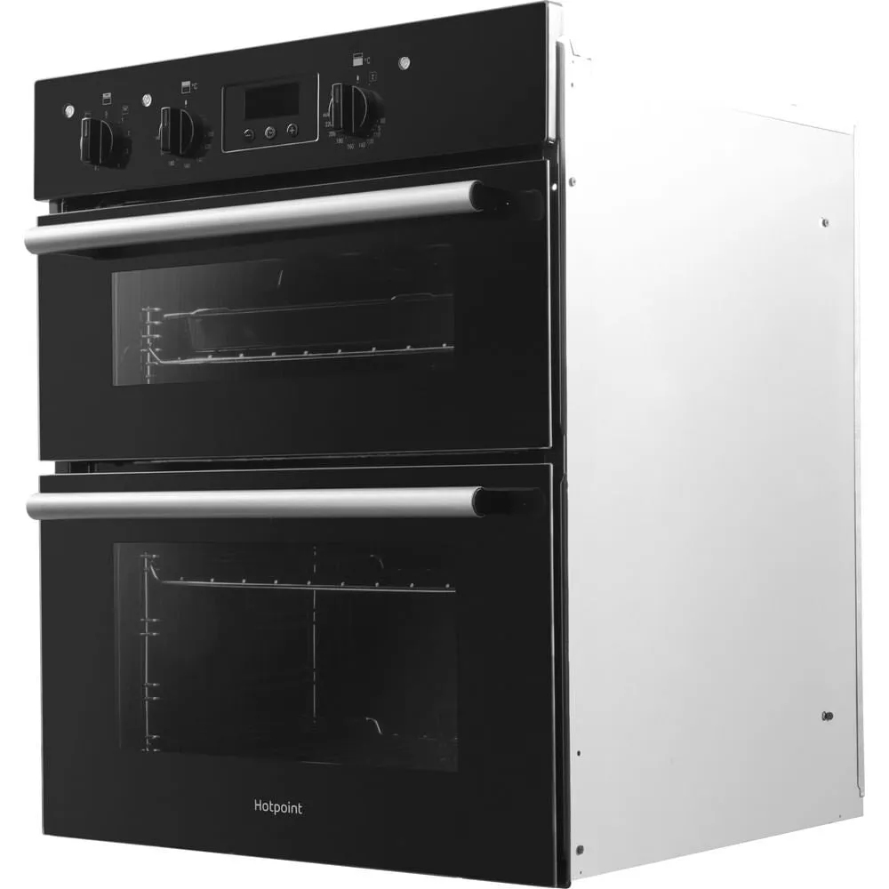 Hotpoint DU2 540 BL Built-In 96L Electric Double Oven - Black