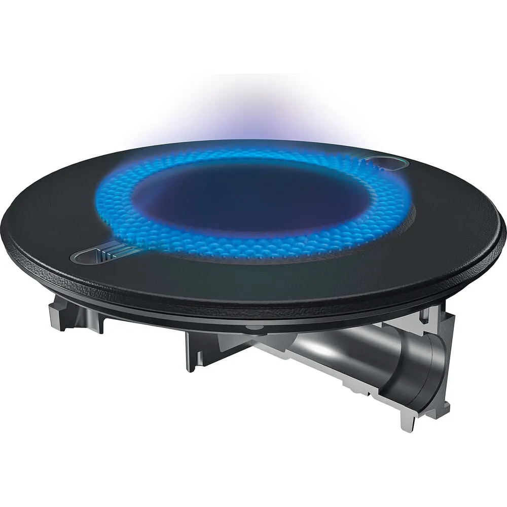 Hotpoint FTGHG 751 D/H(BK) 75cm Built-in Gas Hob - 5 Zones, Black