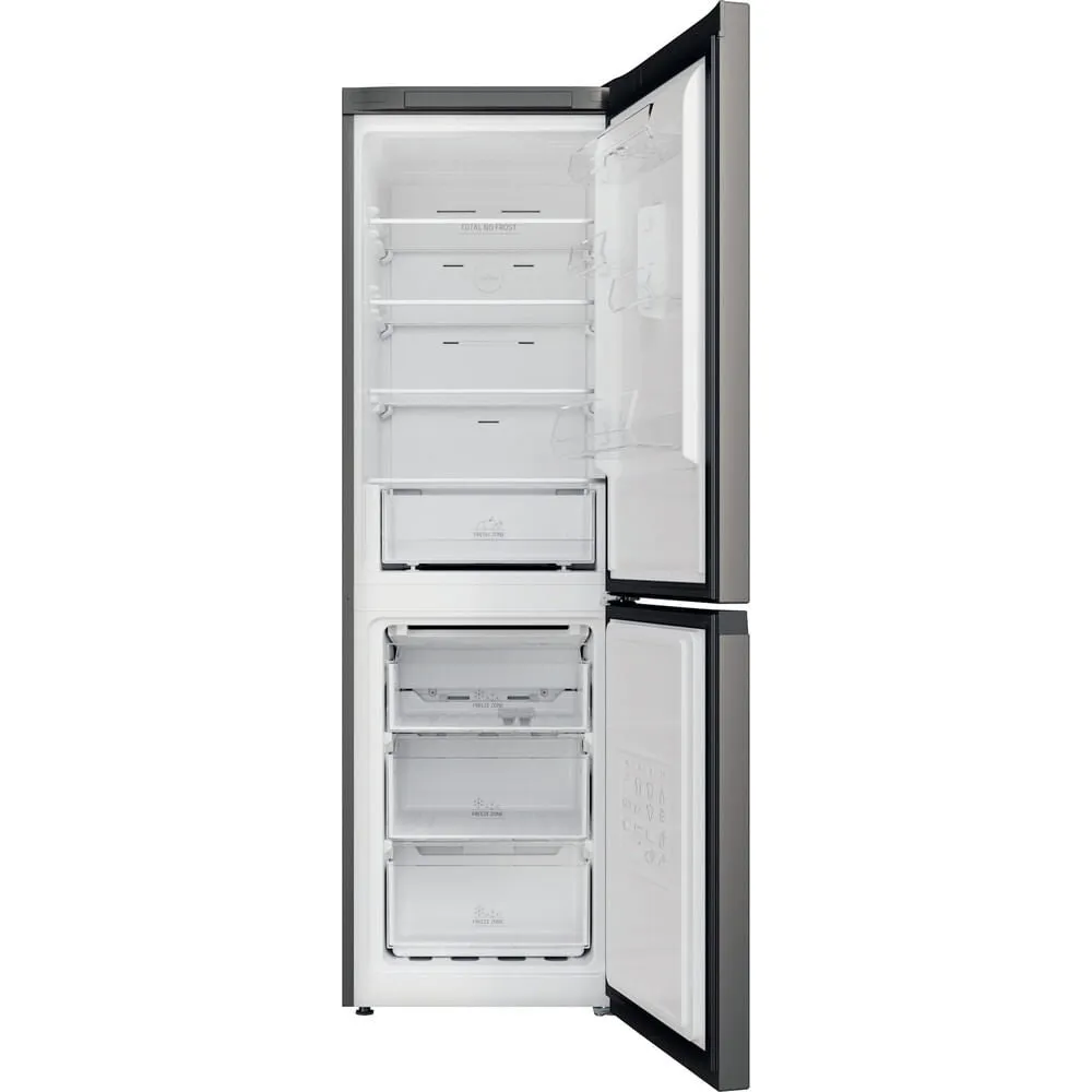 Hotpoint H5X 82O SK Freestanding 335L Fridge Freezer - Black, E Rated