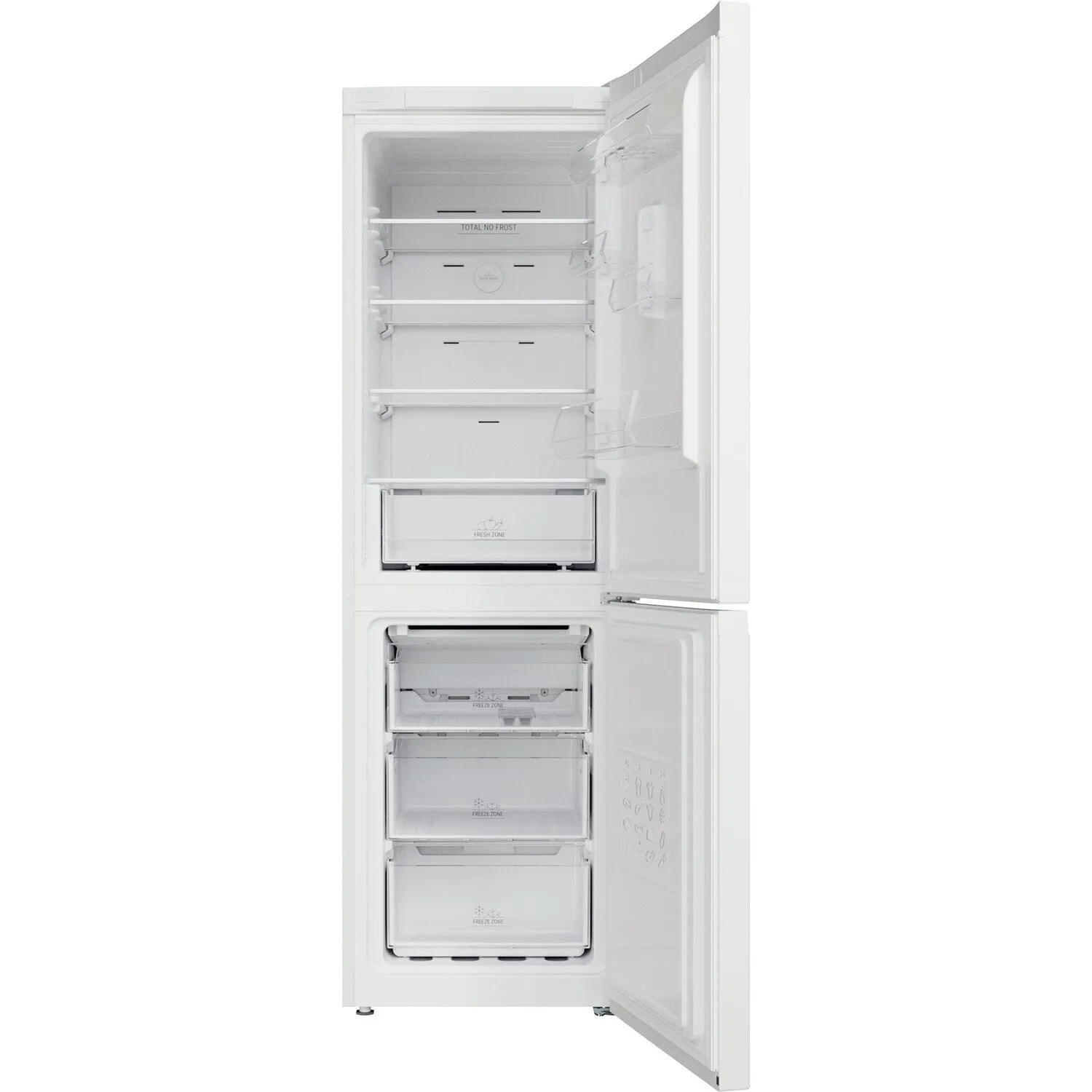 Hotpoint H5X 82O W Freestanding 335L Fridge Freezer - White