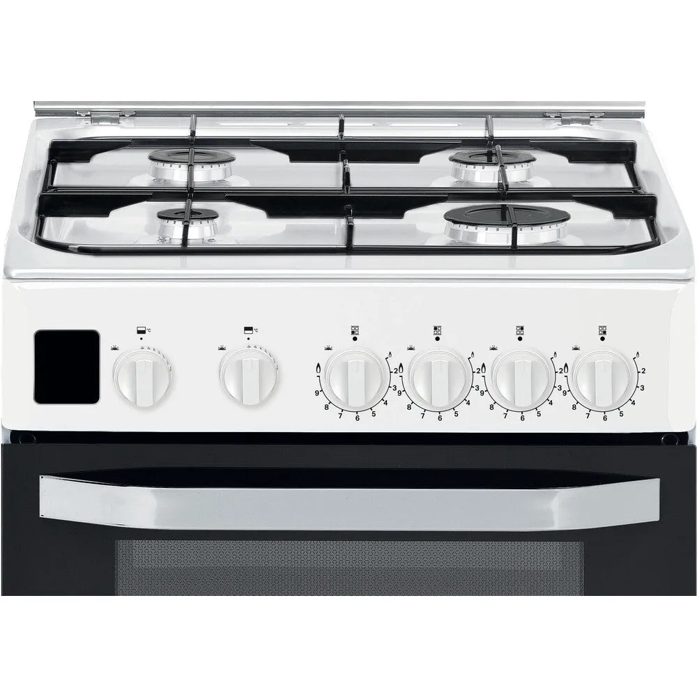 Hotpoint HD5G00CCW/UK Freestanding Gas Cooker - White, A  Rated