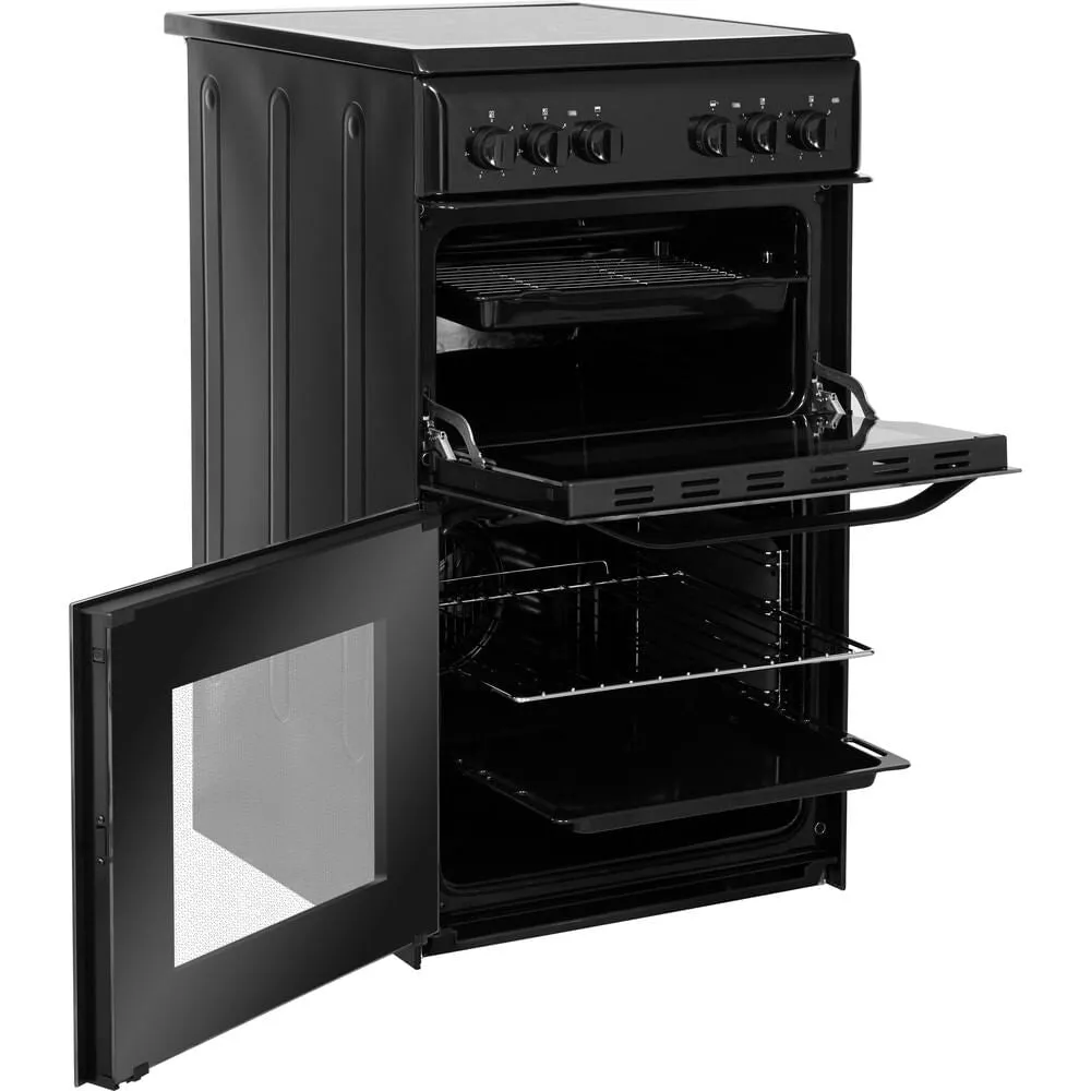 Hotpoint HD5V92KCB Freestanding Electric Ceramic Cooker - Black