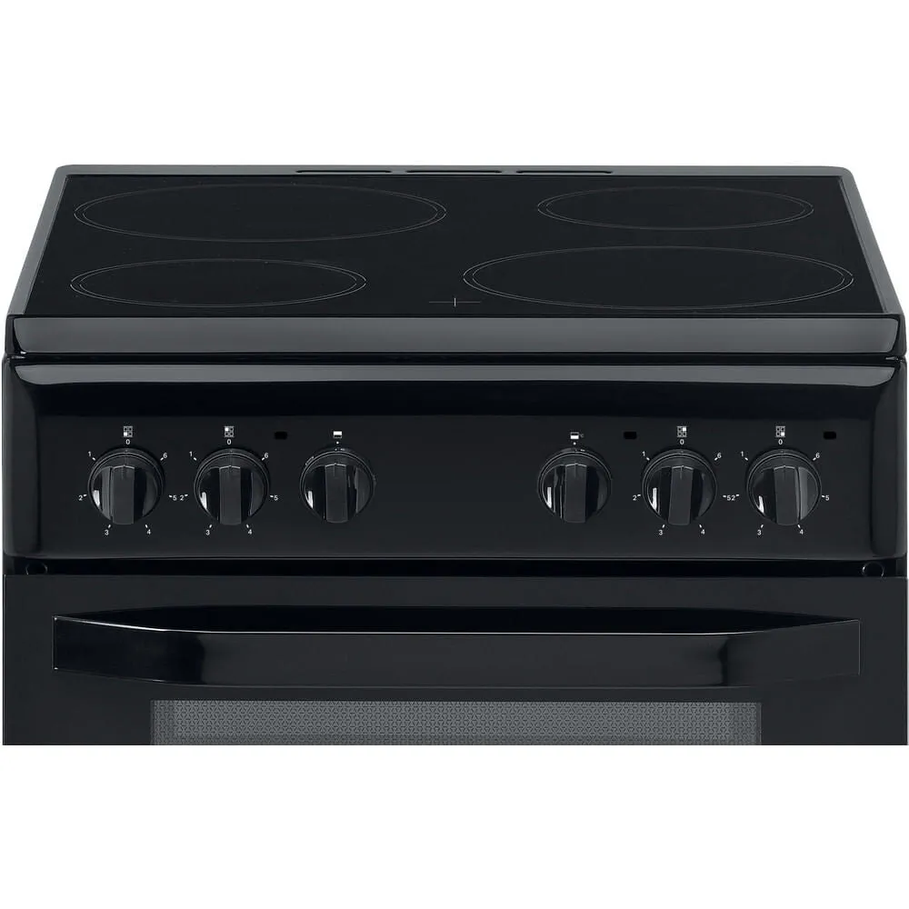 Hotpoint HD5V92KCB Freestanding Electric Ceramic Cooker - Black