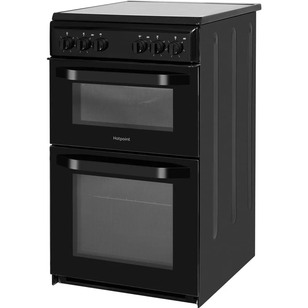 Hotpoint HD5V92KCB Freestanding Electric Ceramic Cooker - Black