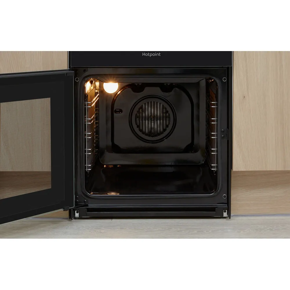 Hotpoint HD5V93CCB Freestanding Electric Ceramic Cooker - Black