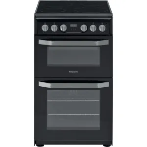 Hotpoint HD5V93CCB Freestanding Electric Ceramic Cooker - Black