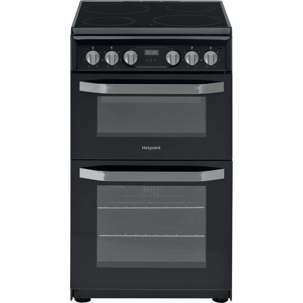 Hotpoint HD5V93CCB Freestanding Electric Ceramic Cooker - Black