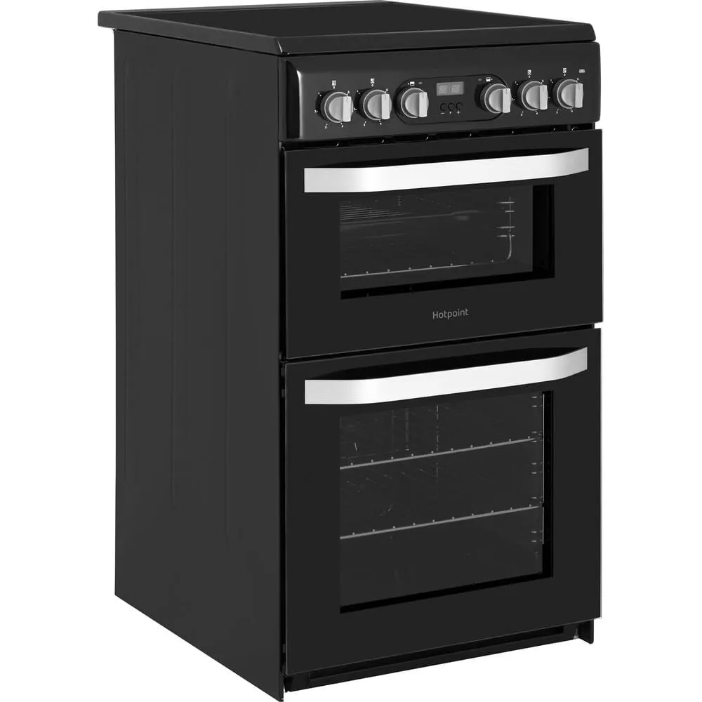 Hotpoint HD5V93CCB Freestanding Electric Ceramic Cooker - Black