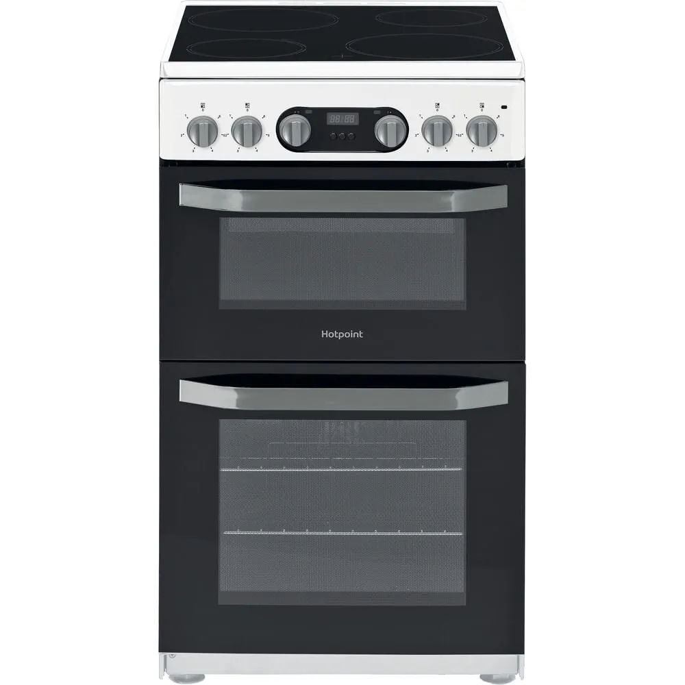 Hotpoint HD5V93CCW Freestanding Electric Ceramic Cooker - White