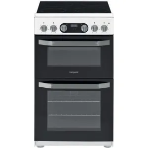 Hotpoint HD5V93CCW Freestanding Electric Ceramic Cooker - White