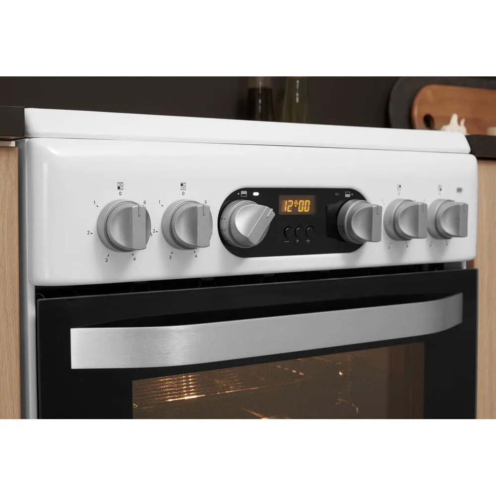 Hotpoint HD5V93CCW Freestanding Electric Ceramic Cooker - White