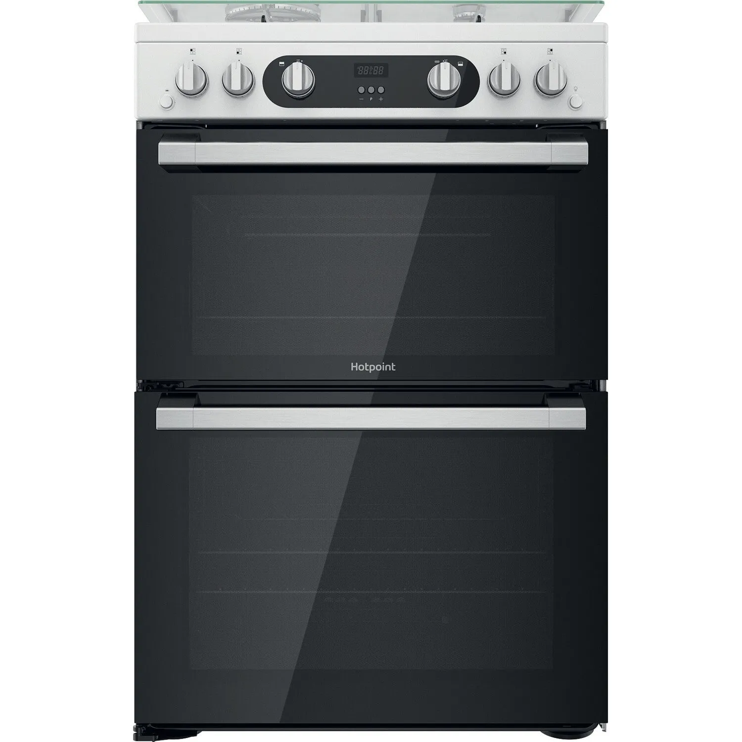 Hotpoint HD67G02CCW/UK Freestanding Gas Cooker - White