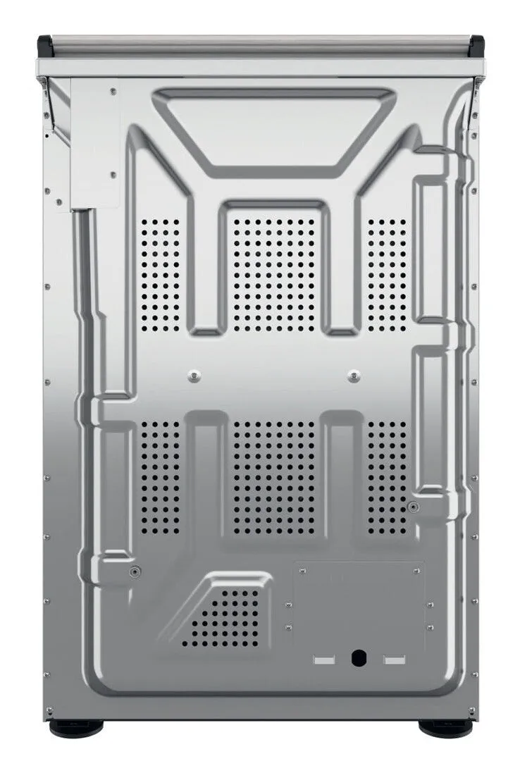 Hotpoint HDM67G0C2CX/UK Freestanding Gas Cooker - Silver