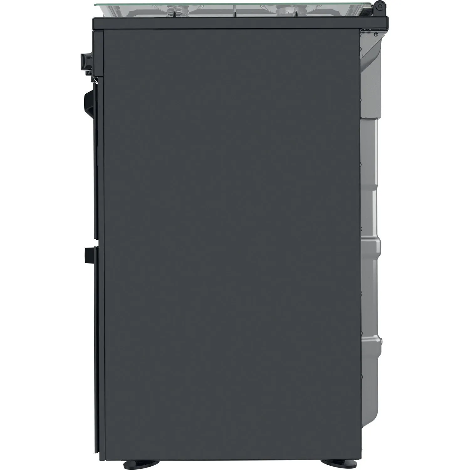 Hotpoint HDM67G0CCB/UK Freestanding Gas Cooker - Black