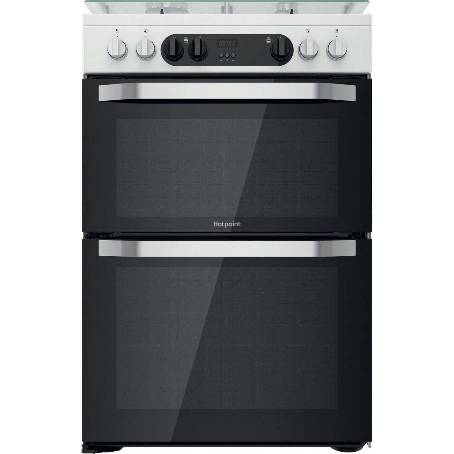 Hotpoint HDM67G9C2CW/UK Freestanding Gas Cooker - Electric, White