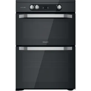 Hotpoint HDM67I9H2CB/U Freestanding Electric Cooker - Induction Hob, Black, A Rated