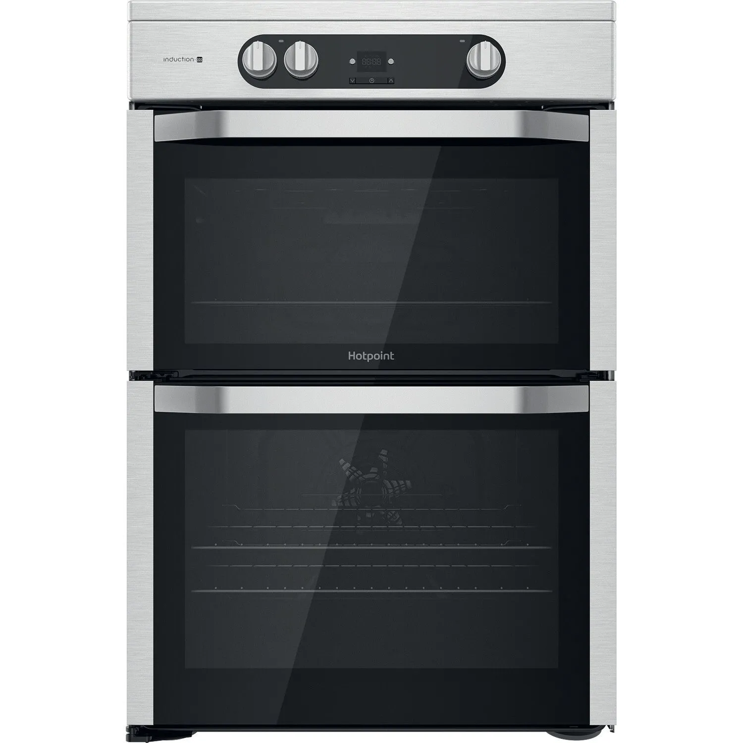 Hotpoint HDM67I9H2CX/UK Freestanding Electric Cooker - Induction Hob, Silver