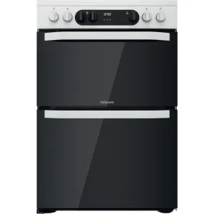 Hotpoint HDM67V9CMW/U Freestanding Electric Ceramic Cooker - White