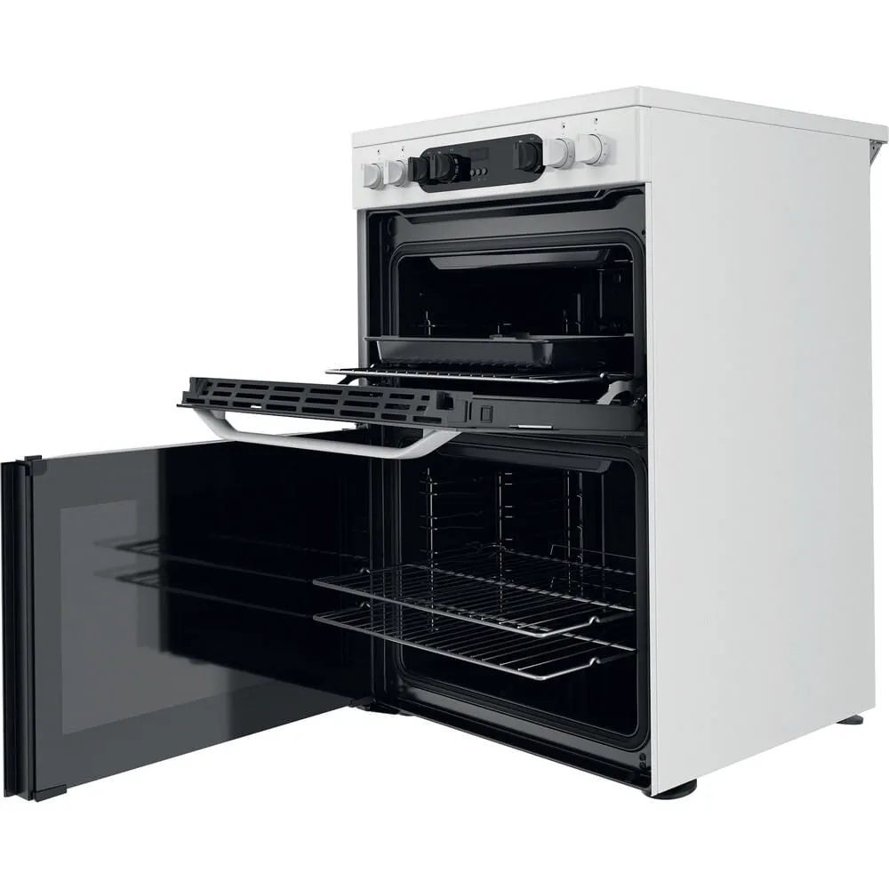 Hotpoint HDM67V9CMW/U Freestanding Electric Ceramic Cooker - White