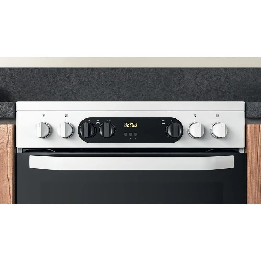 Hotpoint HDM67V9CMW/U Freestanding Electric Ceramic Cooker - White