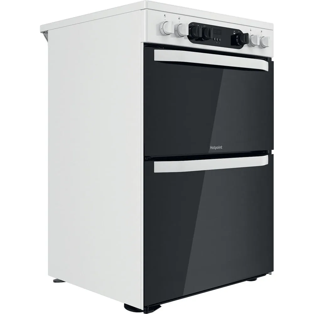 Hotpoint HDM67V9CMW/U Freestanding Electric Ceramic Cooker - White