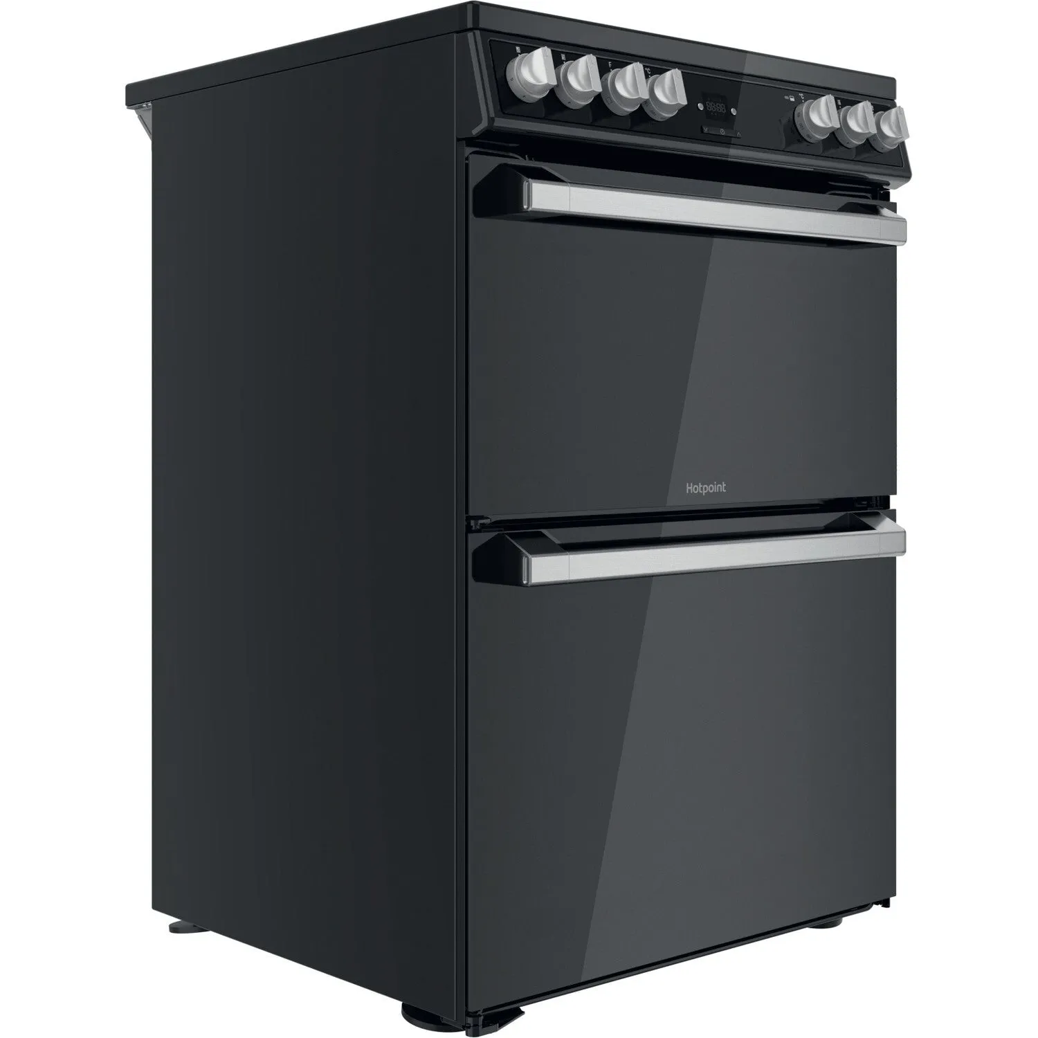 Hotpoint HDT67V9H2CB/UK Freestanding Cooker - Ceramic, Black