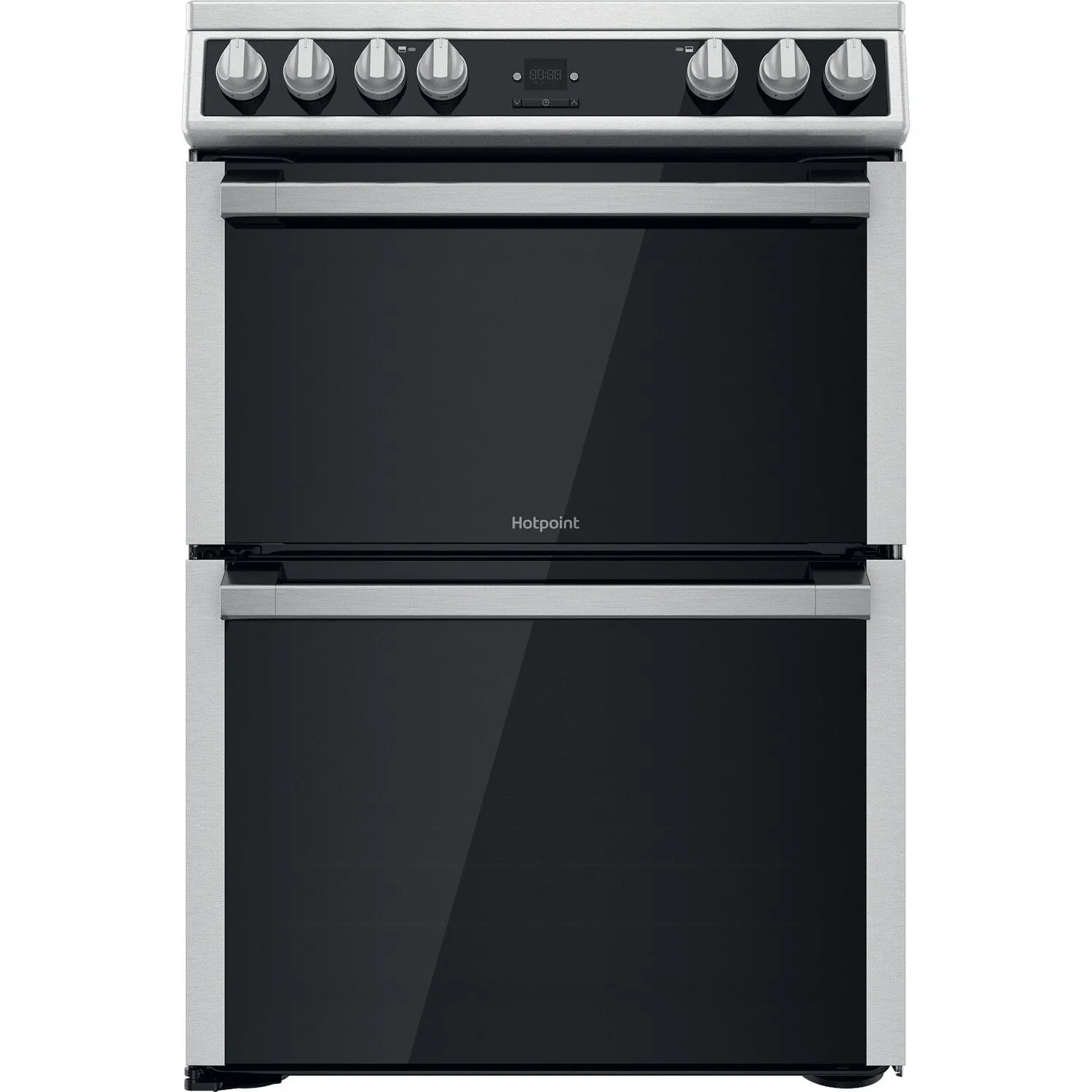 Hotpoint HDT67V9H2CX/UK Freestanding Cooker - Ceramic, Silver