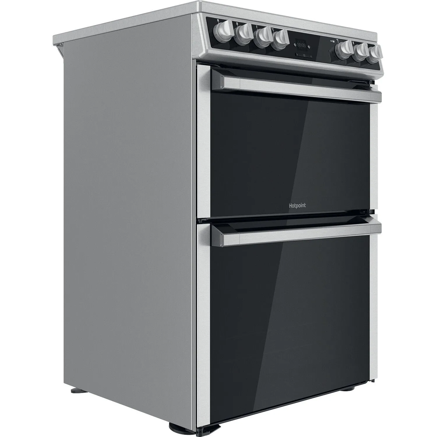 Hotpoint HDT67V9H2CX/UK Freestanding Cooker - Ceramic, Silver