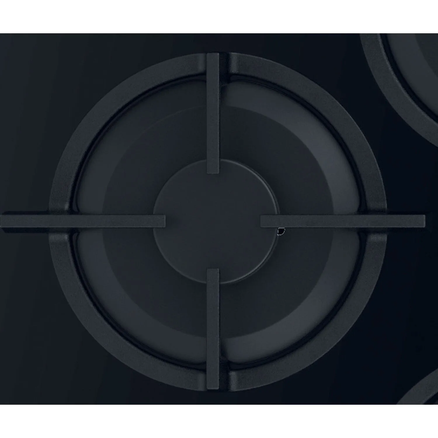 Hotpoint HGS 61S BK Built-in 60cm 4 Zone Gas Hob - Black