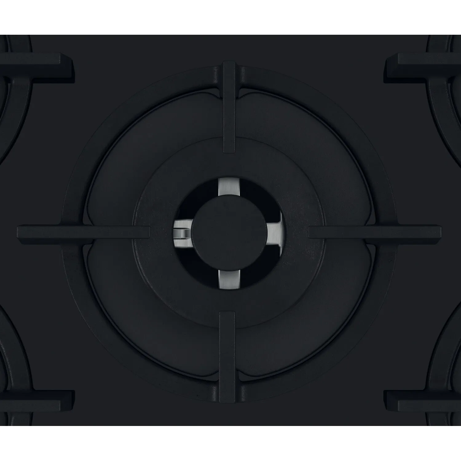 Hotpoint HGS 72S BK Built-in 60cm Gas Hob - 5 Zones, Black