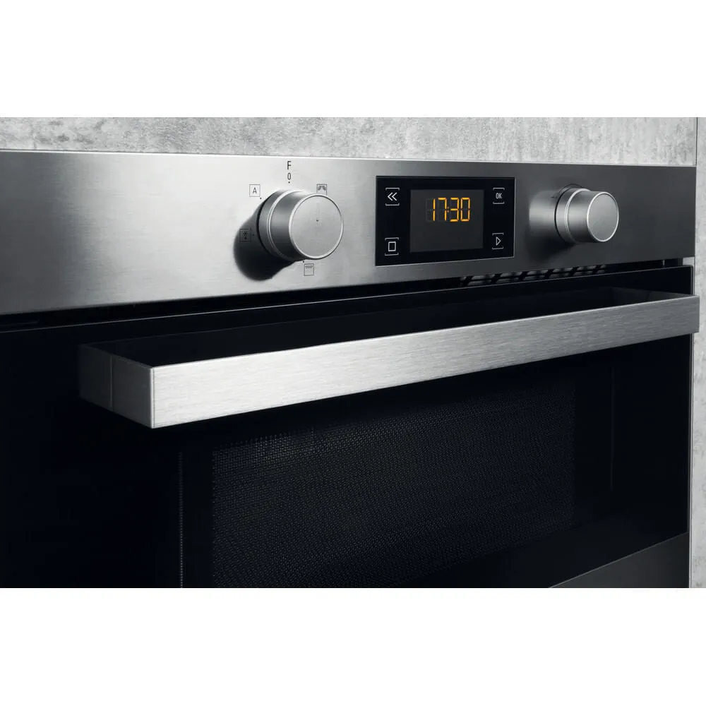 Hotpoint MD 344 IX H Built-in Microwave Oven - Stainless Steel