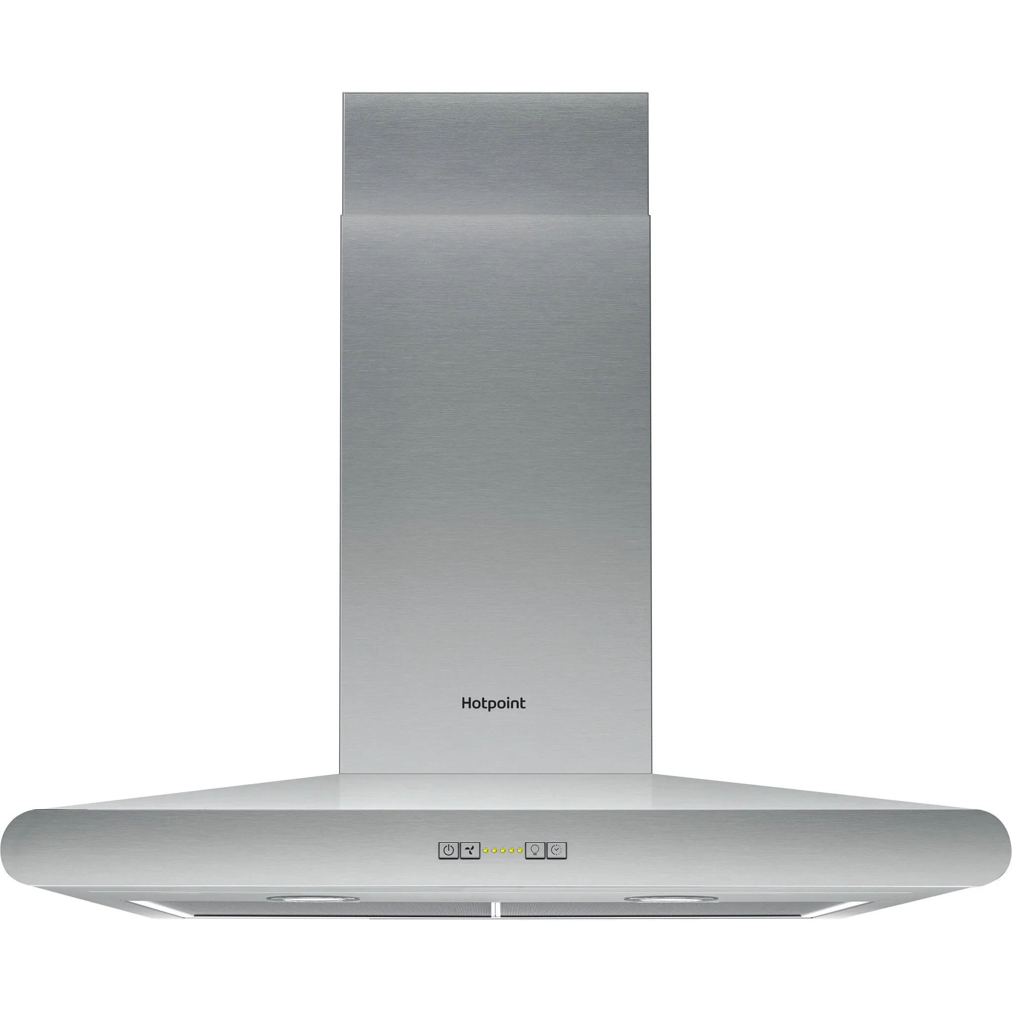 Hotpoint PHC7.7FLBIX Wall-mounted Cooker Hood - 713m³/h, Stainless Steel
