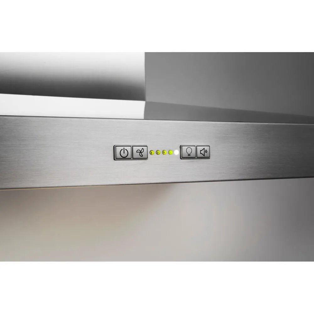 Hotpoint PHC7.7FLBIX Wall-mounted Cooker Hood - 713m³/h, Stainless Steel